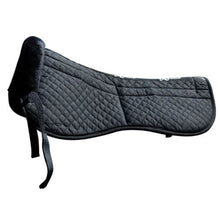 Load image into Gallery viewer, MAXTRA SADDLE FITTING HALF PAD WITH REMOVABLE MAXTRA FOAM INSERTS