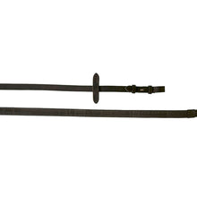 Load image into Gallery viewer, PRO-TRAINER SILVER &quot;SOFT GRIP&quot; FLEXI RUBBER REINS 3/4&quot; X 56&quot;
