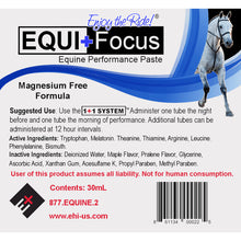 Load image into Gallery viewer, EQUI-FOCUS PERFORMANCE PASTE WITH MELATONIN
