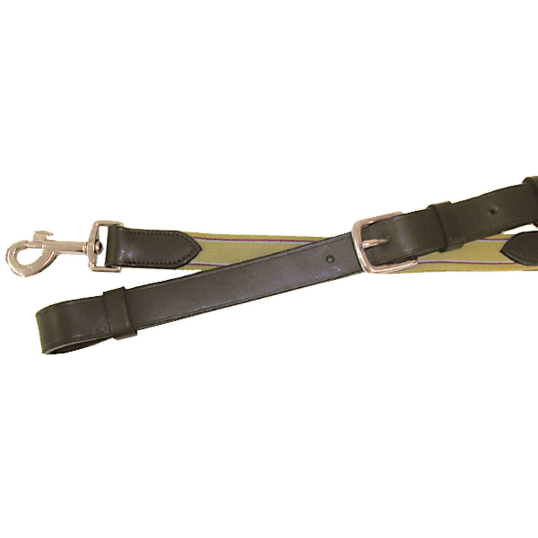 LEGACY PREMIUM LEATHER ELASTIC SIDE REINS